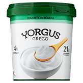 Iogurte Proteico Integral Yorgus 21g Proteína Natural 500g