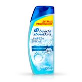 Shampoo Anticaspa Head & Shoulders Limpeza Eficaz 650 ml