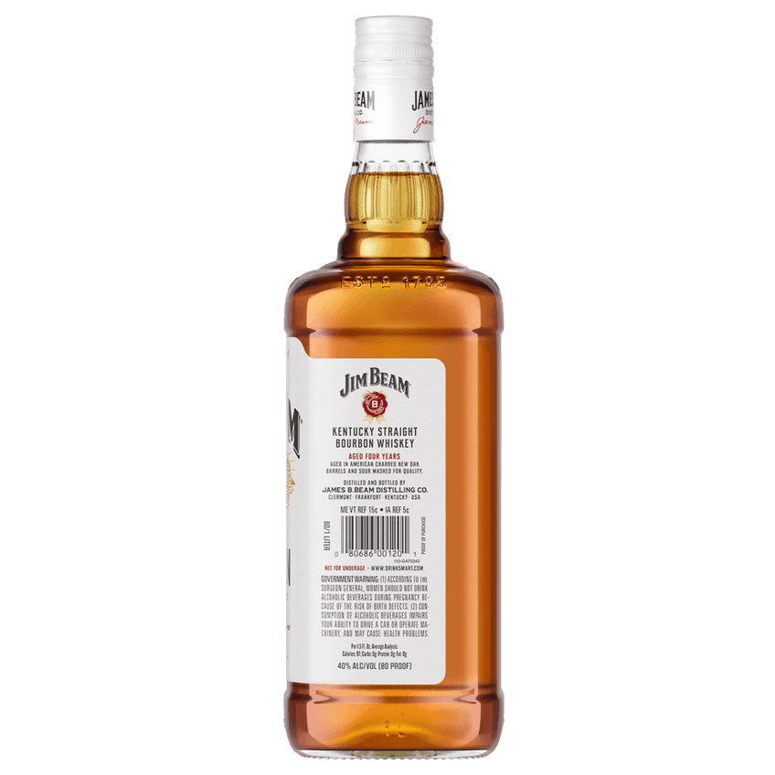 Jim Beam Whiskey White 1000ml - imagem 3