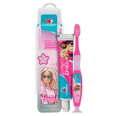 Kit 1 Escova e 1 Gel Dental 50g Condor Barbie