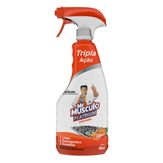 Desinfetante Cozinha Laranja Mr Músculo Platinum Frasco 500ml Borrifador