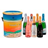 Kit Espumante Nacional Perini Diversidade 7 Unid 750ml + Balde