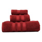 Toalha De Banho Spa Vermelha