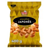 Amendoim Japonês Elma Chips Pacote 400g Embalagem Econômica