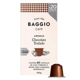 Cápsulas Baggio Chocolate Trufado 20 Cápsulas