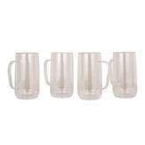 Conjunto de Canecas Doble com 4 Peças