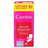 Carefree Protetor Diário Proteção Com Fragrância 80 Unidades