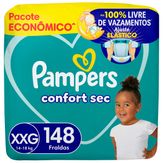 Fralda Pampers Confort Sec Tamanho XXG 148 Unidades