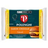 Queijo Cheddar Polenghi Embalagem Econômica Pacote 288g