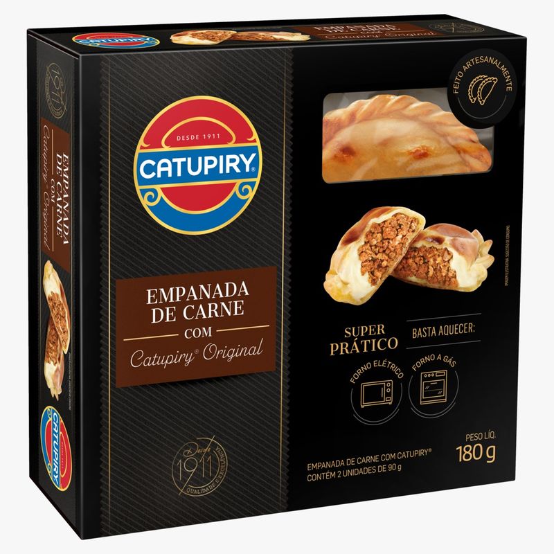 896353302457 - Empanada de Carne C Catupiry 180G