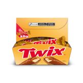 Chocolate Caramelo Twix Pack com 30 Unidades 15g Cada