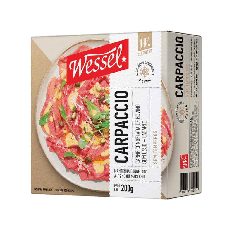 131853 Carpacio Largot 200g Wessel - EAN 0789610380265-7