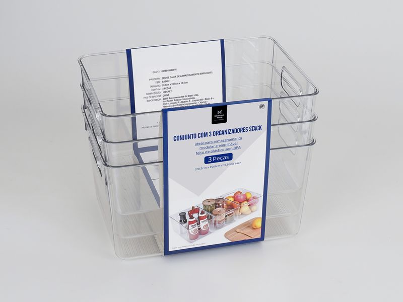 0692662550266-5 - Conjunto 3 Organizadores Stack