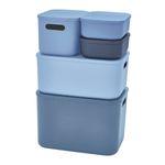 0074818672266-7 - Conjunto Organizadores Navy 5 Pcs