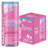 Energético Red Bull Sugar Free Amora pack com 4 latas 250ml