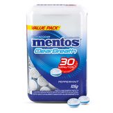 Pastilhas Mentos Clear Breath Peppermint 105g