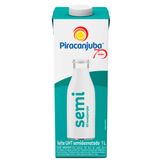 Leite UHT Piracanjuba Semidesnatado Tp 1l