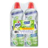 Limpador Limpeza Pesada Veja Power Fusion Bicarbonato com Álcool Limão Pack 2 Frascos 950ml Cada