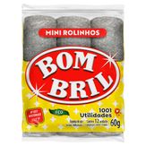 Lã de Aço Bombril Mini 10x60g
