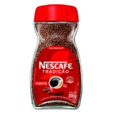 Café Solúvel Granulado Forte Nescafé Tradição Vidro 200g