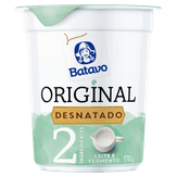 Iogurte Natural Desnatado Batavo 170g