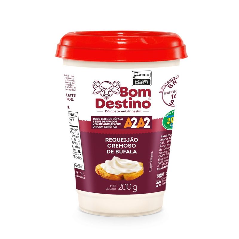 7898130990055 Requeijao Cremoso De Bufala 200g
