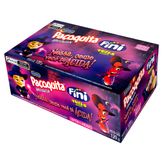 doce de amendoim fini tubes azedinhos halloween pacoquita caixa 120g
