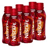 bebida lactea nescafe cappuccino canela pack com 6 unidades de 270ml cada