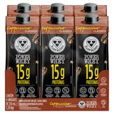 bebida pronta whey cappuccino classic 6x250ml