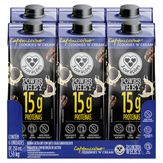 bebida pronta whey cappuccino cookies 6x250ml