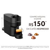 cafeteira vertuo pop black 127v nespresso
